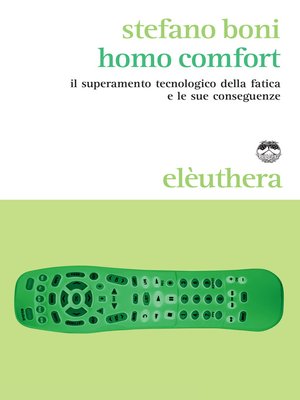 cover image of Homo comfort